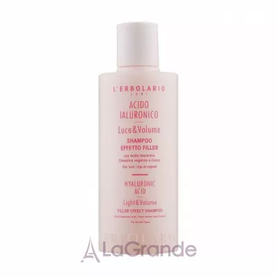 L'Erbolario Hyaluronic Acid Light & Volume Filler Effect Shampoo         