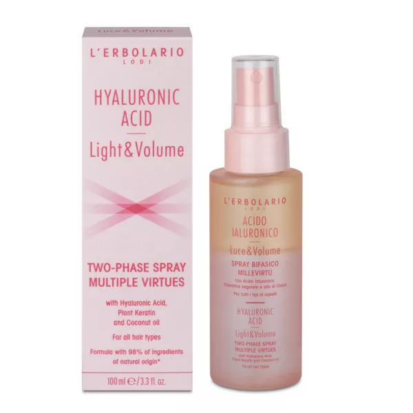 L'Erbolario Hyaluronic Acid Light & Volume Two-phase Spray Multiple Virtues ���������� ����� ��� �����