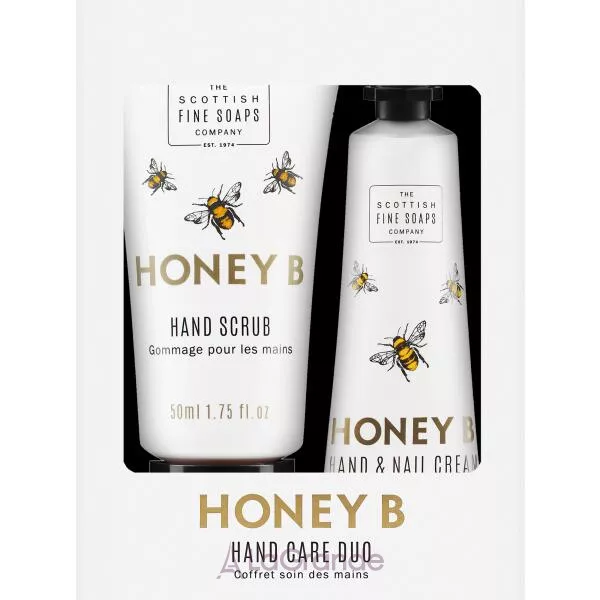 Scottish Fine Soaps Honey B Hand Care Duo ����� (scr/50ml + cr/30ml)