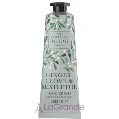 Scottish Fine Soaps Ginger, Clove & Mistletoe Hand Cream   