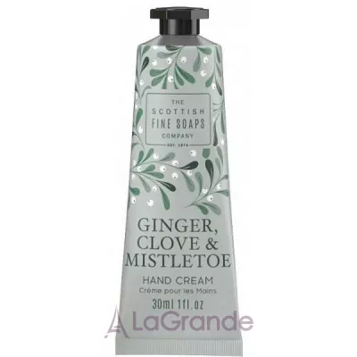 Scottish Fine Soaps Ginger, Clove & Mistletoe Hand Cream   