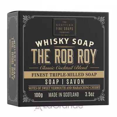 Scottish Fine Soaps The Rob Roy Whisky Soap In a Carton     