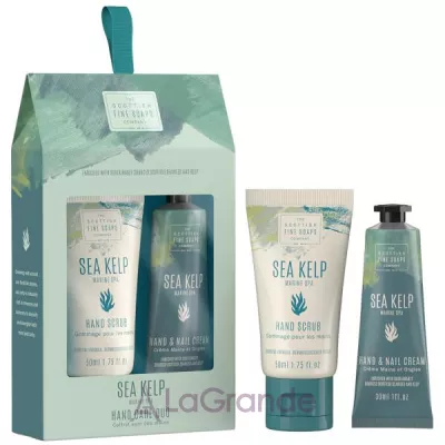 Scottish Fine Soaps Sea Kelp Marine Spa Hand Care Duo  (scr/50ml + h/cr/30ml)