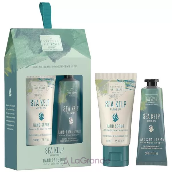Scottish Fine Soaps Sea Kelp Marine Spa Hand Care Duo ����� (scr/50ml + h/cr/30ml)
