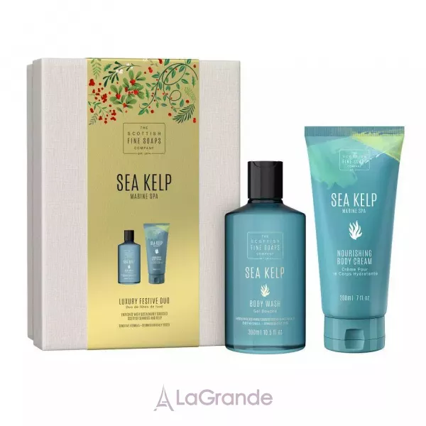 Scottish Fine Soaps Sea Kelp Marine Spa Luxury Festive Duo ����� (sh/gel/300ml + b/cr/200ml)
