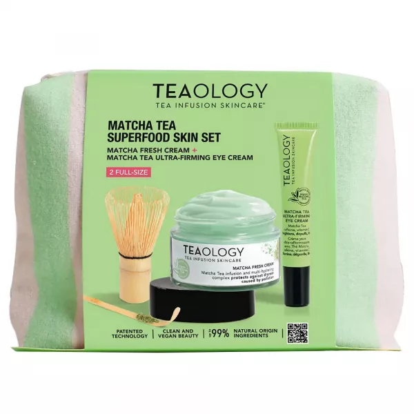 Teaology Matcha Superfood Skin Set ����� ��� ���� (���� ��� ����, 50 �� + ���� ��� ���� ������ ����, 15 �� + ����������)