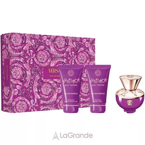 Versace Pour Femme Dylan Purple ���� (����������� ���� 50 �� + ���� ��� ���� 50 �� + ������� ��� ��� 50 ��)