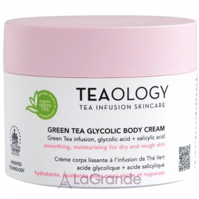 Teaology Green Tea Glycolic Body Cream    