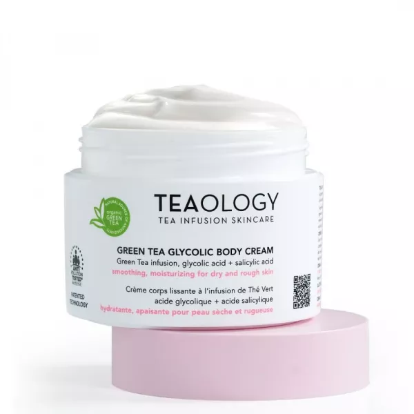 Teaology Green Tea Glycolic Body Cream ���������������� ���� ��� ���