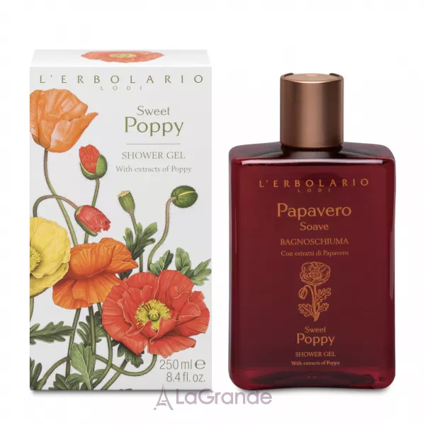 L'Erbolario Sweet Poppy Shower Gel ���� ��� ����-���� ��� ���� 