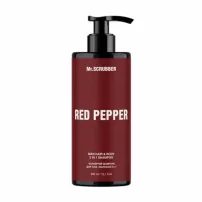 Mr.Scrubber Red Pepper Man Hair And Body 2 In 1 Shampoo ������� ��� ���� � ����� 2 � 1 "������� �����"