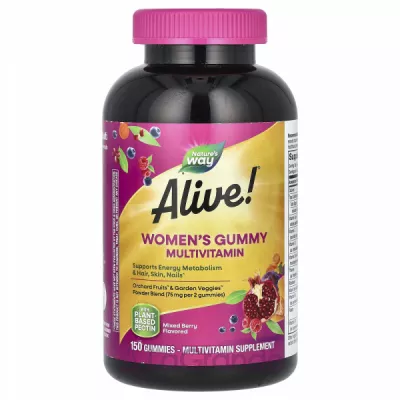Nature's Way Alive! Women's Gummy Multivitamin   ,   