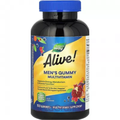 Nature's Way Alive! Men's Gummy Multivitamin   ,   