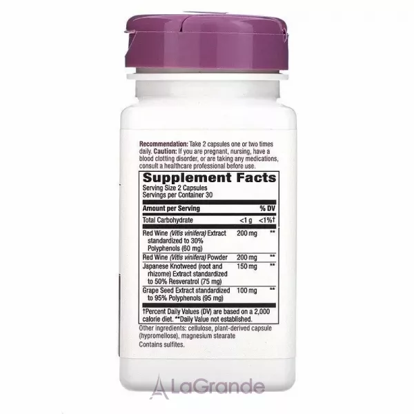 Nature's Way Resveratrol ĳ������ ������� 