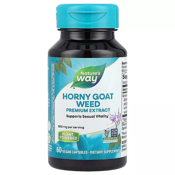 Nature's Way Horny Goat Weed 500 mg ĳ������ ������� ��� ������������ ������'� 