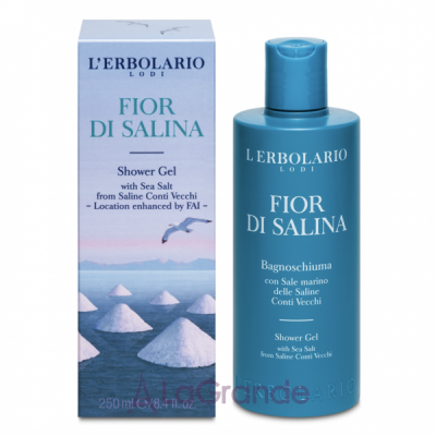 L'Erbolario Fior di Salina Shower Gel -   