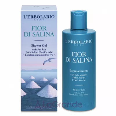 L'Erbolario Fior di Salina Shower Gel -   