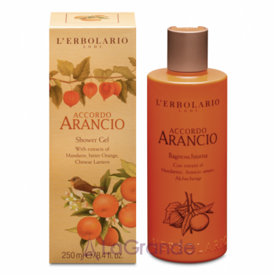 L'Erbolario Accordo Arancio Shower Gel   -   