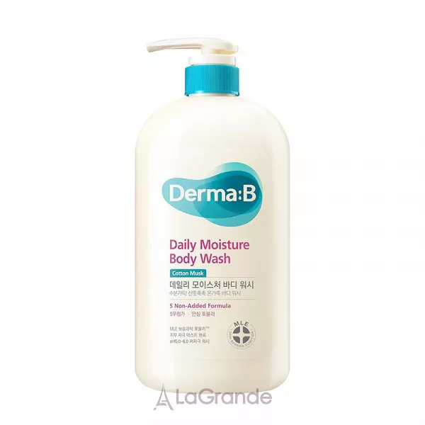 Derma:B Daily Moisture Body Wash Cotton Musk ����������� ���� ��� ���� 