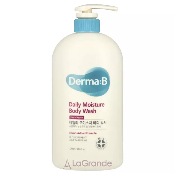 Derma:B Daily Moisture Body Wash Fresh Peach �������������� ���� ��� ���� 