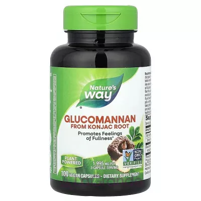 Nature's Way Glucomannan From Konjac Root 1995 mg       