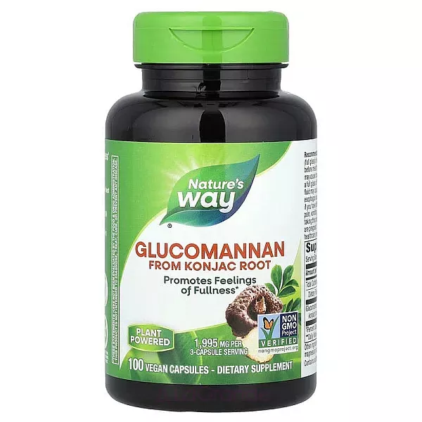 Nature's Way Glucomannan From Konjac Root 1995 mg ĳ������ ������� ��� �������� ������ ��������� 
