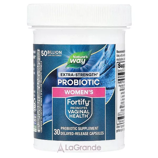 Nature's Way Fortify Women's Probiotic Extra Strength ��������� ��� ����, 50 ���� ���