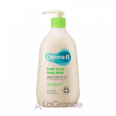 Derma:B Fresh Scrub Body Wash  -  