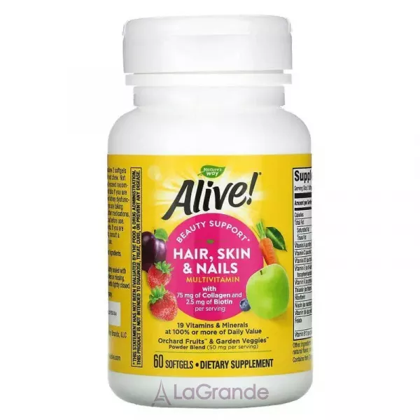 Nature's Way Hair, Skin & Nails Multivitamin �������������� ��� �����, ���� � ������