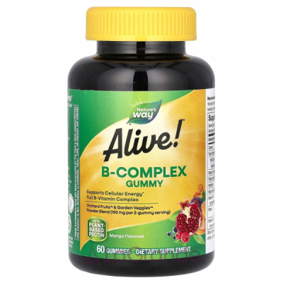 Nature's Way Alive! B-Complex Gummy    B,   