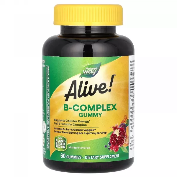 Nature's Way Alive! B-Complex Gummy �������� ��������� ������ B, �� ������ �����