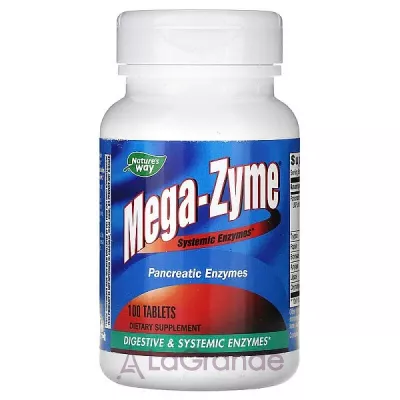 Nature's Way Mega-Zyme Systemic Enzymes     