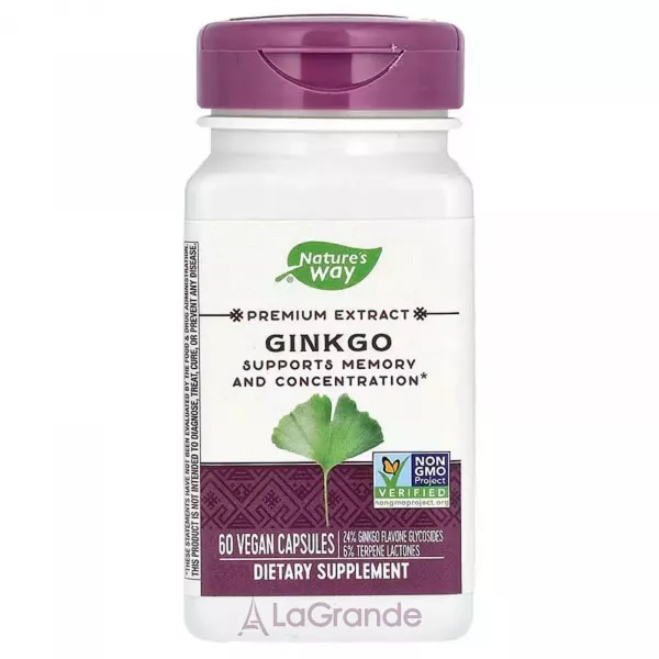 Nature's Way Gingko Premium Extract ����������� ������� 