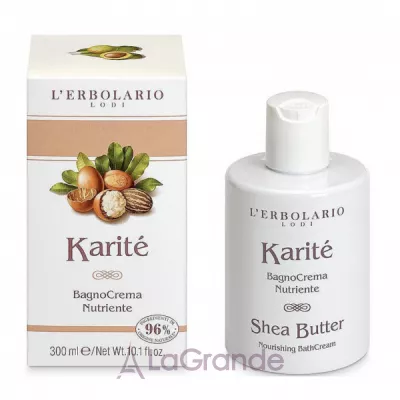 L'Erbolario Karite Shea Butter Nourishing Bath Cream     