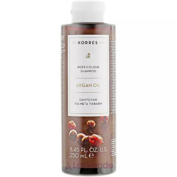 Korres Argan Oil Shampoo �������-������ ��� ����������� ������� � ��������� ������