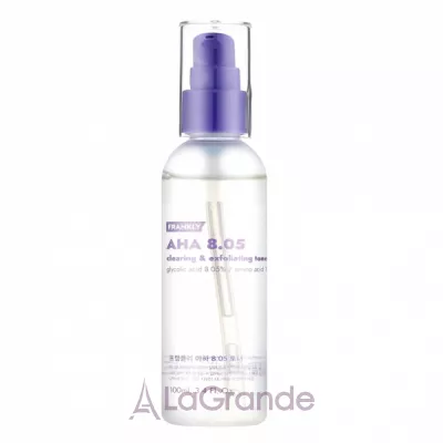 Frankly AHA 8.05% Clearing & Exfoliating Toner    AHA 