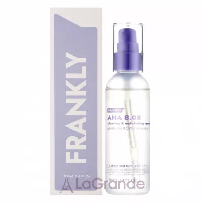 Frankly AHA 8.05% Clearing & Exfoliating Toner    AHA 