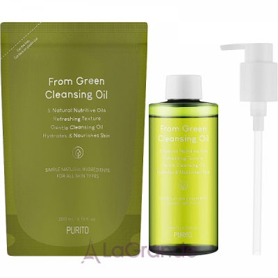 Purito From Green Cleansing Oil Set    (oil/200ml + oil/200ml)