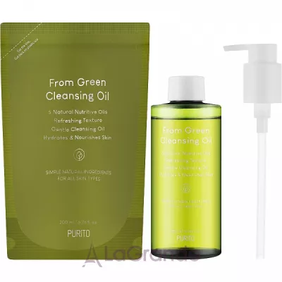 Purito From Green Cleansing Oil Set    (oil/200ml + oil/200ml)