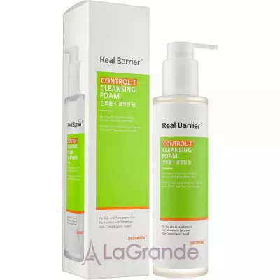 Real Barrier Control-T Cleansing Foam ϳ  ,   