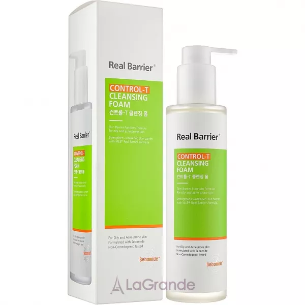 Real Barrier Control-T Cleansing Foam ����� ��� ���� �������� � ��������
