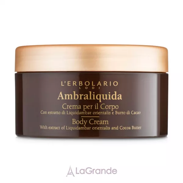 L'Erbolario Ambraliquida Body Cream ����������������� ���� ��� ���� 
