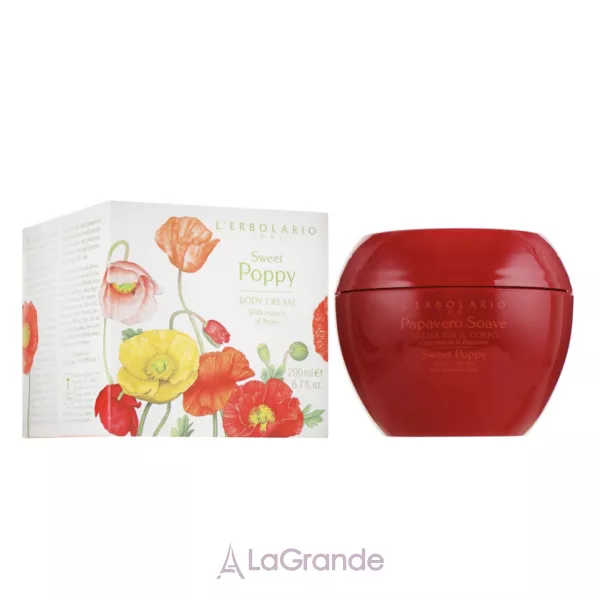 L'Erbolario Sweet Poppy Body Cream ���� ��� ��� 