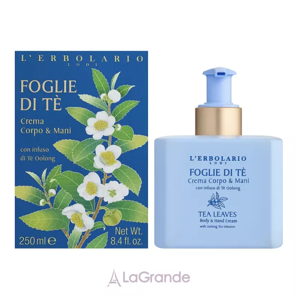 L'Erbolario Tea Leaves Body & Hand Cream ���� ��� ��� � ���� 