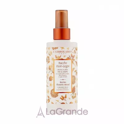 L'Erbolario Berries Flowers Wood Fluid Body Cream  -   