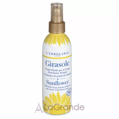 L'Erbolario Sunflower Fluid Body Cream -   