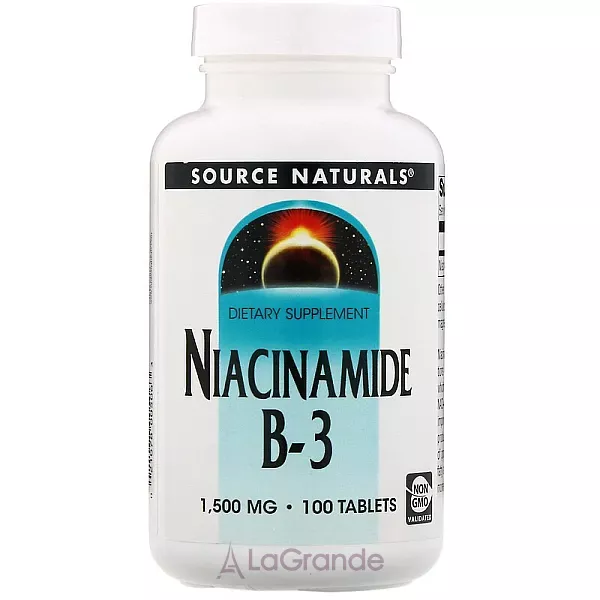 Source Naturals Niacinamide B-3 1500 mg ����������� ������� 