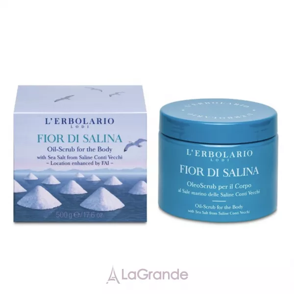L'Erbolario Fior di Salina Oil-Scrub for The Body ����� ��� ���� 