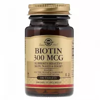 Solgar Biotin 300 mcg ĳ������ ������� "������", 300 ���