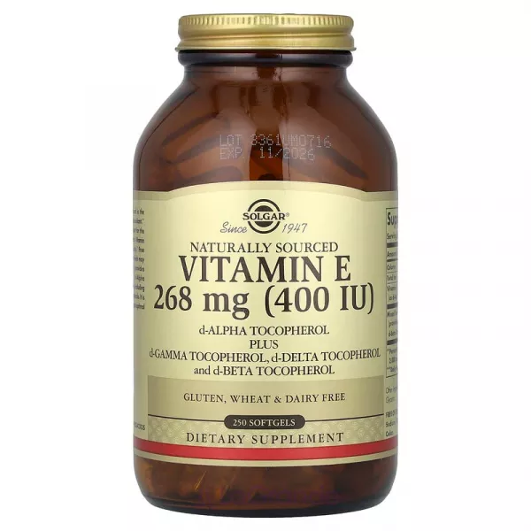 Solgar Vitamin E 268 mg (400 IU) ĳ������ ������� 
